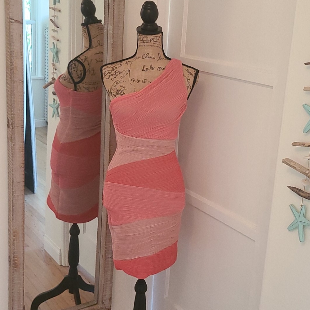 BCBGMaxAzria Kira Bandage Dress